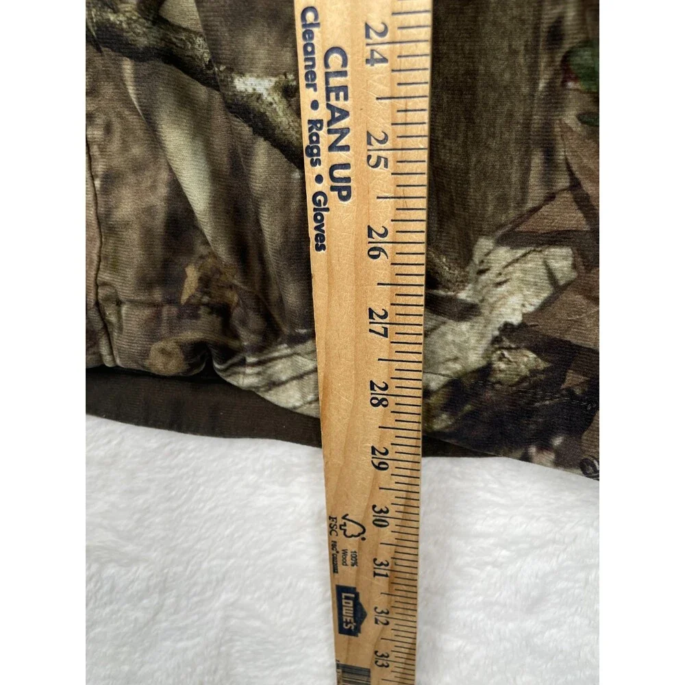 Mossy Oak Break-Up Infinity Camo Jacket Mens XL W/Hood Full Zip Hunting - Picture 9 of 15